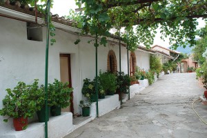 Nuns' cells in the convent of the Pantanassa, at Mistra, Greece
