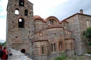 The Mitropolis church, or Cathedral, Mistra, Greece 