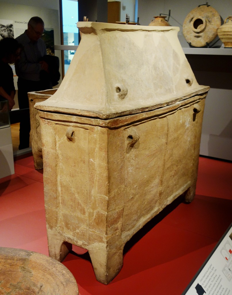 Minoan Larnax or Burial chest 